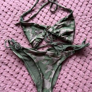 Camouflage Bikini Set